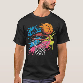 Camiseta Colorful Game Changers Basketball Tie Dye Color Sp