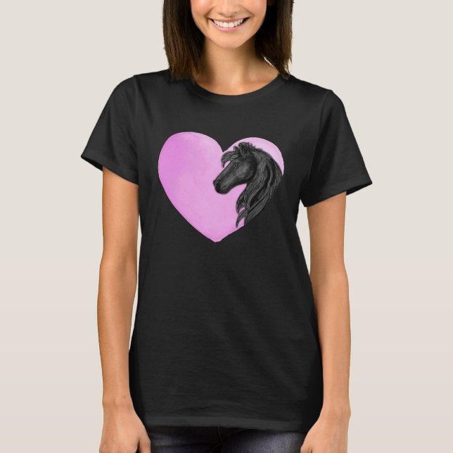 Camiseta Colorful Horse (Anverso)