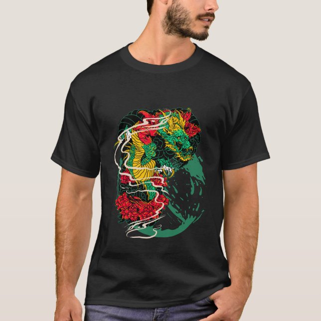 Camiseta Colorful Mosaic Africa T-shirt Design (Anverso)