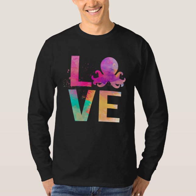 Camiseta Colorful Octopus Mom Octopus (Anverso)