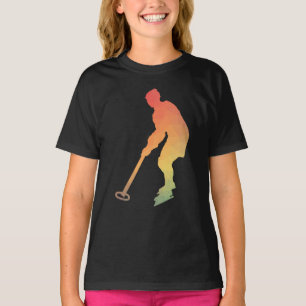 Camiseta Colorful Ringette Girl Ringette player gifts