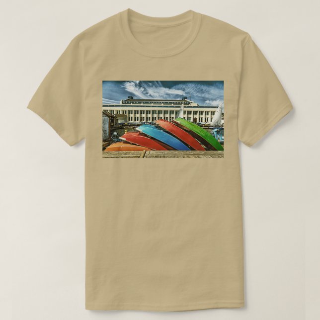 Camiseta Colorful Rowboats (Diseño del anverso)