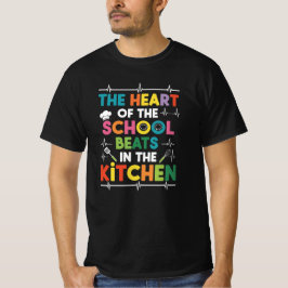 Camiseta Colorful School Cook and Chef Design
