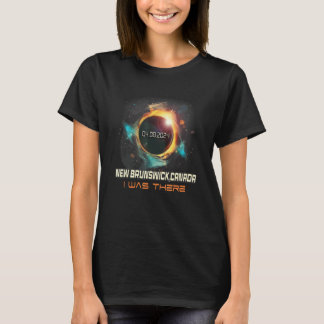 Camiseta Colorful Total Solar Eclipse 2024 New Brunswick Ca