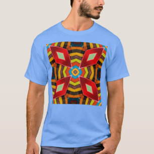 Camiseta Colorful Vase Abstract Geometrical Pattern