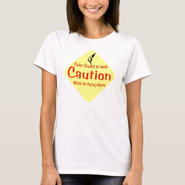 Camiseta Colorguard en el trabajo (Anverso)