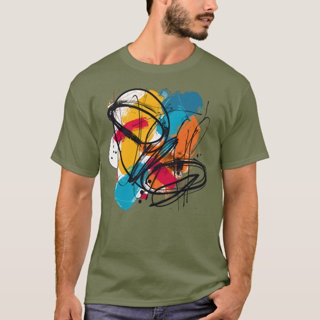 Camiseta colorida (Anverso)