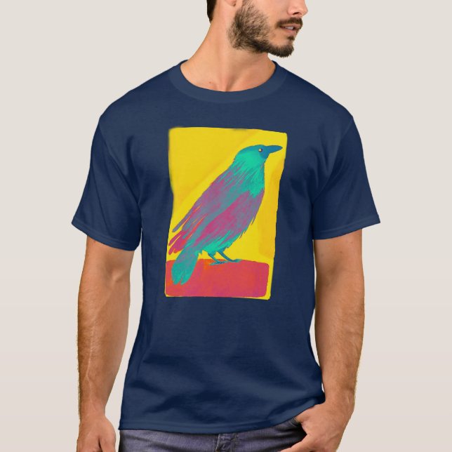 Camiseta Colorida acuarela de cuerdas (Anverso)