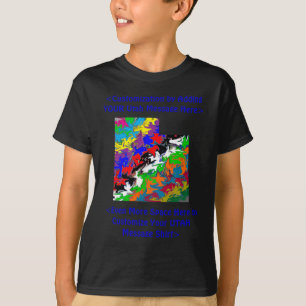 Camiseta colorida adaptable de la elección de Uta