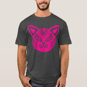Camiseta Colorida cabeza de gato de Alebrije