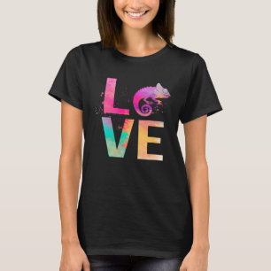 Camiseta Colorida Chameleon Mom Chameleon