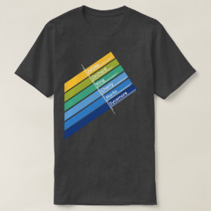 Camiseta colorida de College Park para hombres