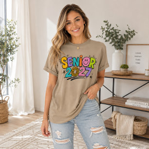 Camiseta Colorida de la Clase Superior 2027