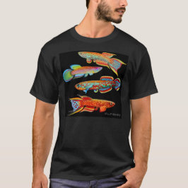Camiseta colorida del Killifish