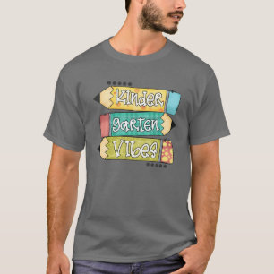 Camiseta Colorida guardería vibra a estudiante de magisteri