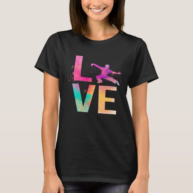 Camiseta Colorida Kung Fu Mom Kung Fu (Anverso)
