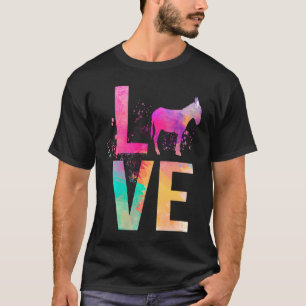 Camiseta Colorida madre de burro, burro