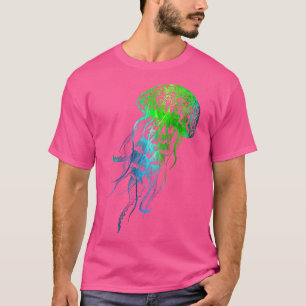 Camiseta Colorida medusa 2