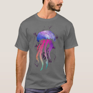 Camiseta Colorida medusa 22