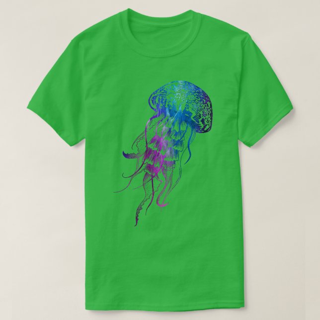 Camiseta Colorida medusa 3 (Diseño del anverso)