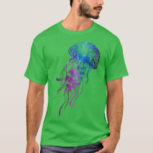 Camiseta Colorida medusa 3