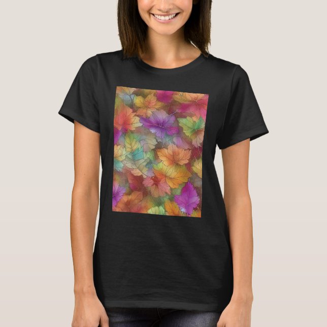 Camiseta Colorida micología para hongos y hongos (Anverso)