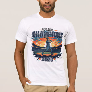 Camiseta colorida para la serie mundial 2025   