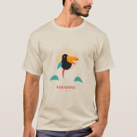Camiseta Colorida Paraíso del Tucán Tropical