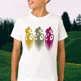 Camiseta Colorida ropa MTB de Montaña