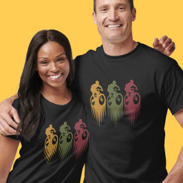 Camiseta Colorida ropa MTB de Montaña