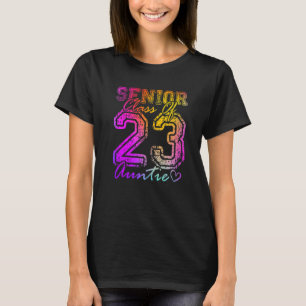 Camiseta Colorida tía orgullosa, cortada, licenciada en el 