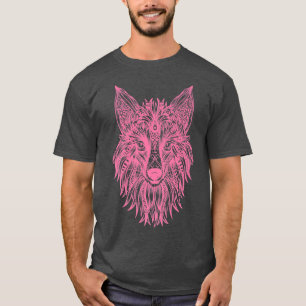 Camiseta Colorida Tribal Fo Head