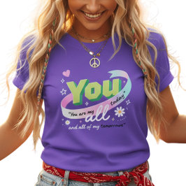 Camiseta Colorida Tú Todos Mis Mañanas