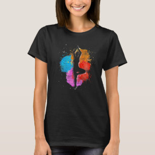 Camiseta Colorida Yogi Meditación Espiritual Namaste Zen Bu