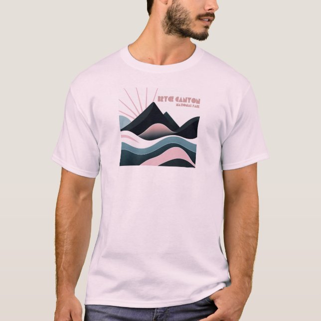 Camiseta Coloridas colinas del Parque Nacional del Cañón de (Anverso)