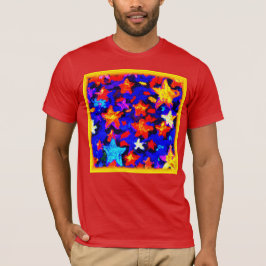 Camiseta "Coloridas estrellas impresionantes". ¡Hazte con u