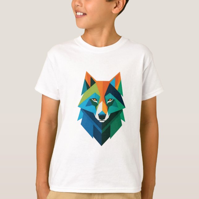 Camiseta "Coloridas garras de perro de niños (Anverso)