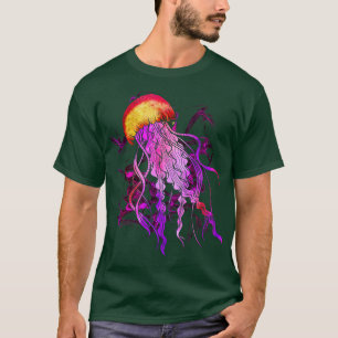 Camiseta Coloridas medusas 24