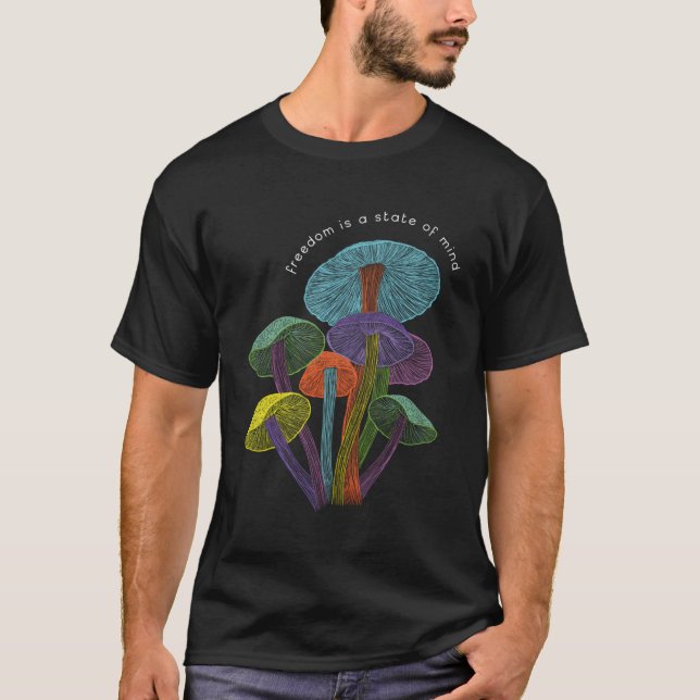 Camiseta Coloridas Setas De Imaginación (Anverso)