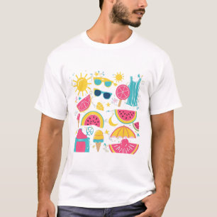 Camiseta Coloridas vibraciones de verano - Temporada brilla