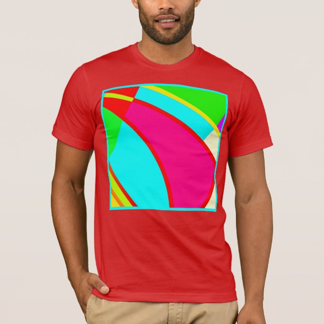 Camiseta Colorido Abstract Patterns Art (Anverso)
