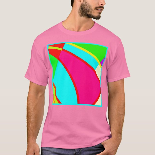 Camiseta Colorido Abstract Patterns Art (Anverso)