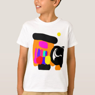 Camiseta colorido abstracto