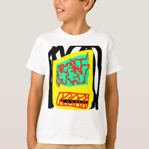 Camiseta colorido abstracto