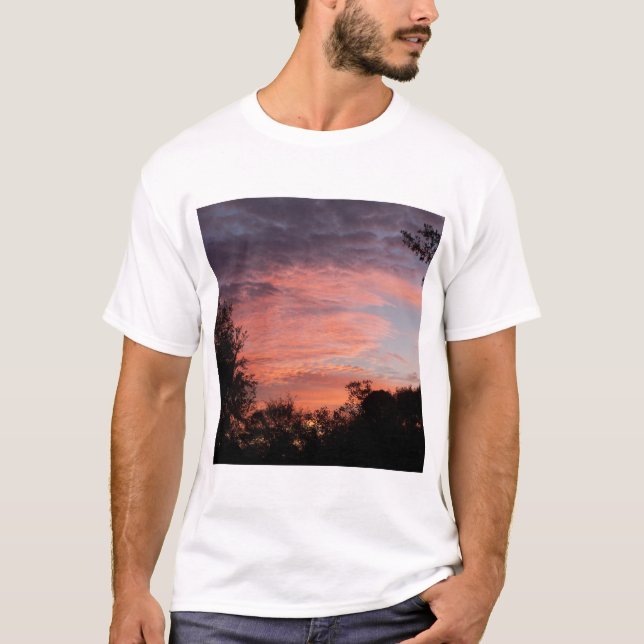 Camiseta Colorido amanecer (Anverso)