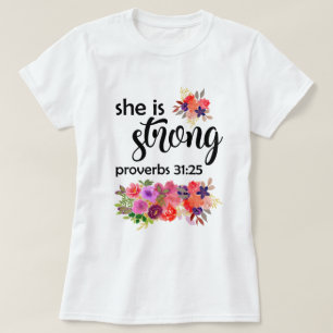 Camiseta Colorido Bouquet floral Es Fuerte