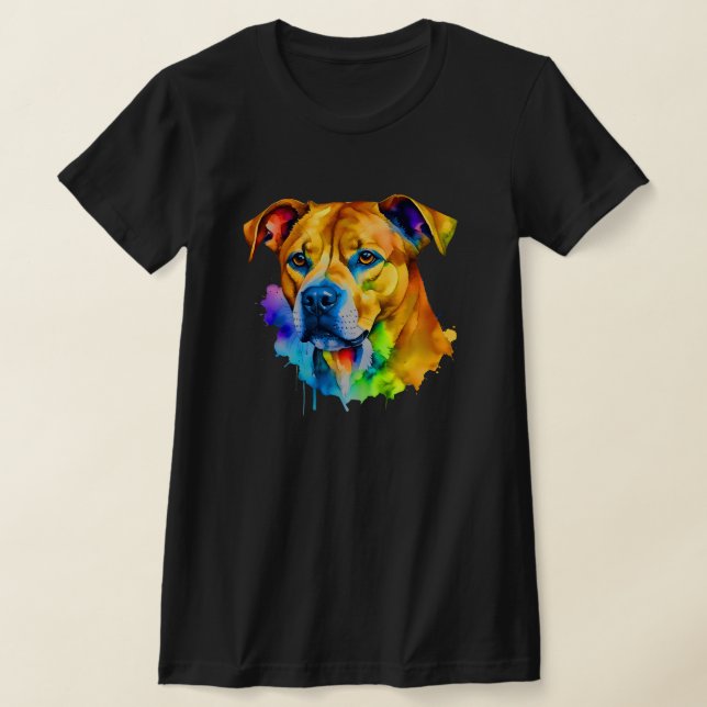 Camiseta Colorido bulldog Pit (Distribución)