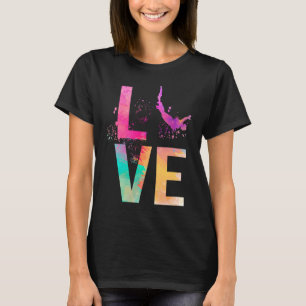 Camiseta Colorido Bungee Jumping Mom Bungee Jumping
