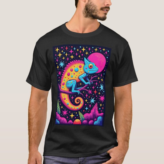 Camiseta Colorido Chameleon (Anverso)