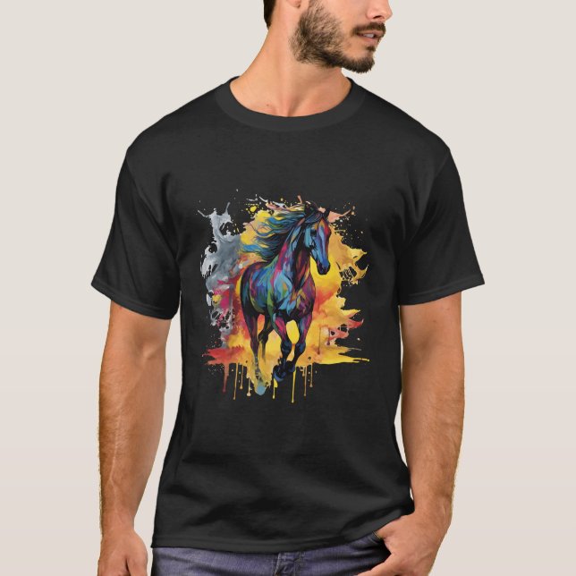 Camiseta Colorido chorro de azufre (Anverso)